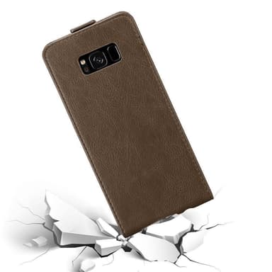 Samsung Galaxy S8 PLUS Flipfodral Skal (Brun)
