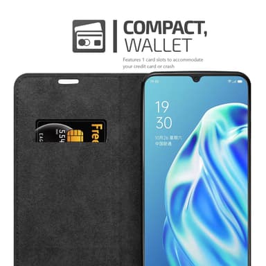 Oppo A91 Skal Fodral Case (Röd)