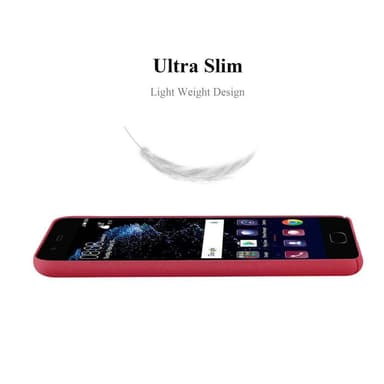 Huawei P10 Skal Fodral Case (Röd)