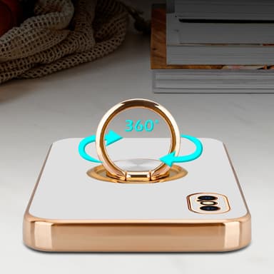 iPhone X / XS Skal Fodral Case (Vit)