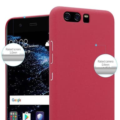 Huawei P10 Skal Fodral Case (Röd)