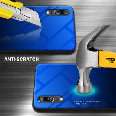 Huawei P20 Skal Fodral Case (Svart)