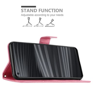 Realme GT 2 / GT Neo 2 Plånboksfodral Skal (Rosa)