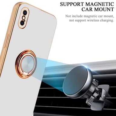 iPhone X / XS Skal Fodral Case (Vit)