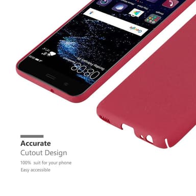 Huawei P10 Skal Fodral Case (Röd)