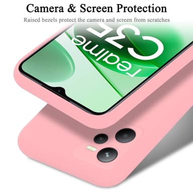 Realme C35 / Narzo 50A PRIME Skal Fodral Case (Rosa)