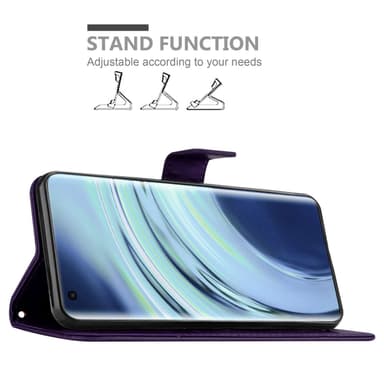 Xiaomi Mi 11 5G Plånboksfodral Skal (Lila)