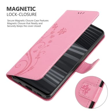 Realme GT 2 / GT Neo 2 Plånboksfodral Skal (Rosa)