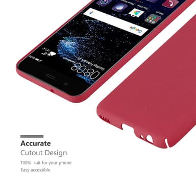 Huawei P10 Skal Fodral Case (Röd)