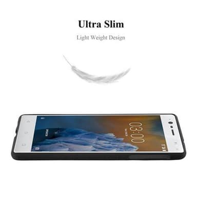 Skal Nokia 3 2017 Fodral Case (Svart)