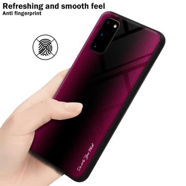 Samsung Galaxy S20 Skal Fodral Case (Rosa)