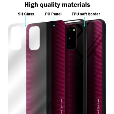 Samsung Galaxy S20 Skal Fodral Case (Rosa)