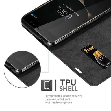 ZTE Nubia N1 LITE Skal Fodral Case (Svart)