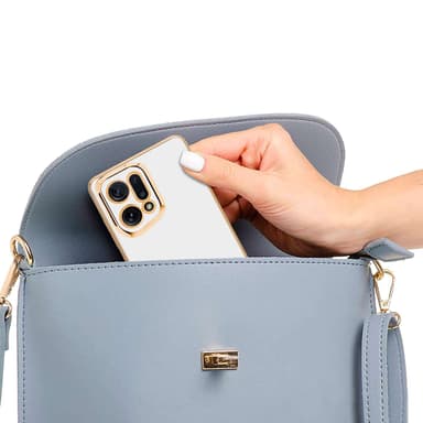 Oppo FIND X5 Skal Fodral Case (Vit)