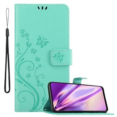 Realme 8i / Narzo 50 4G Plånboksfodral Skal (Turkos)