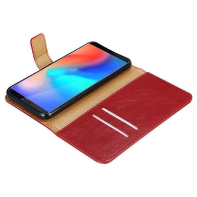 Cubot J3 PRO Plånboksfodral Skal (Röd)