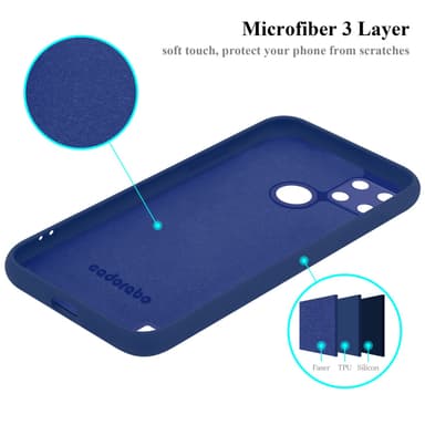 Realme C21Y / C25Y Skal Fodral Case (Blå)