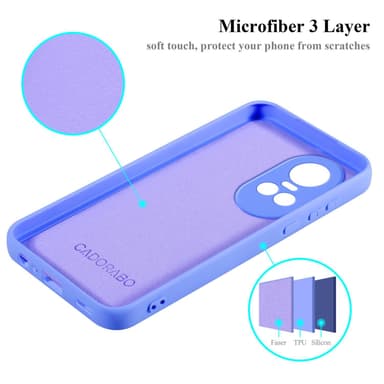 OPPO Reno 10 5G / 10 Pro 5G Skal Fodral Case (Lila)