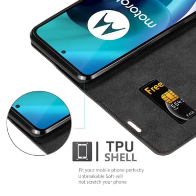 Motorola MOTO G71 5G Skal Fodral Case (Brun)