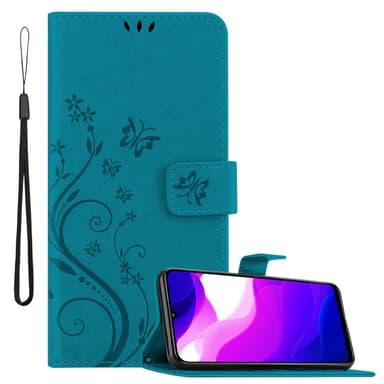 Xiaomi Mi 10 LITE Plånboksfodral Skal (Blå)