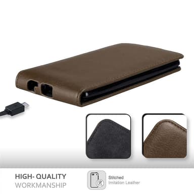 LG G4 / G4 PLUS Flipfodral Skal (Brun)