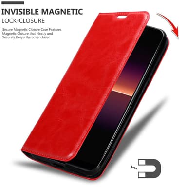 Sony Xperia L4 Skal Fodral Case (Röd)