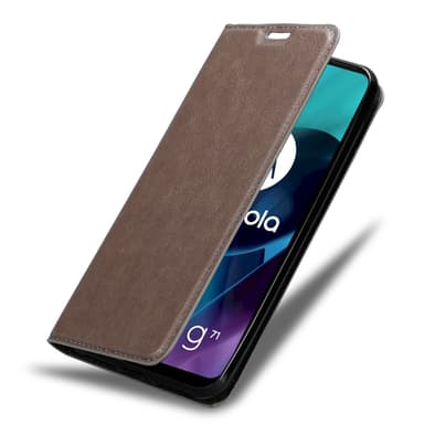 Motorola MOTO G71 5G Skal Fodral Case (Brun)