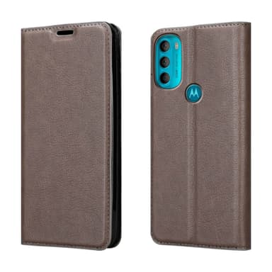 Motorola MOTO G71 5G Skal Fodral Case (Brun)