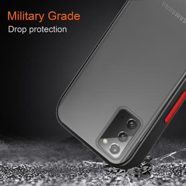 Samsung Galaxy NOTE 20 Skal Fodral Case (Transparent)