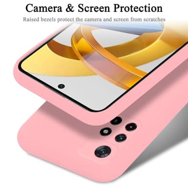 Xiaomi POCO M4 PRO 5G Skal Fodral Case (Rosa)