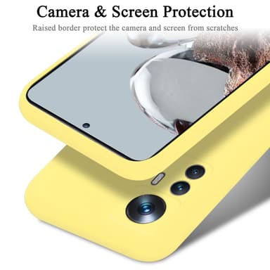 Xiaomi 12T / 12T PRO Skal Fodral Case (Gul)