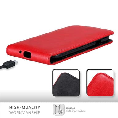 Samsung Galaxy S4 Flipfodral Skal (Röd)