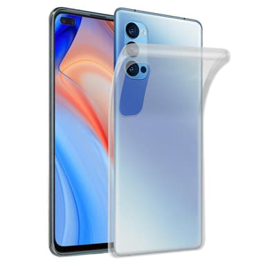 Oppo Reno4 Skal Fodral Case (Transparent)