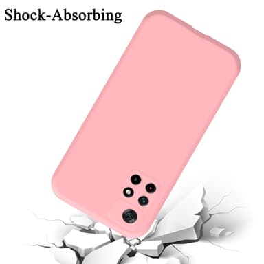 Xiaomi POCO M4 PRO 5G Skal Fodral Case (Rosa)