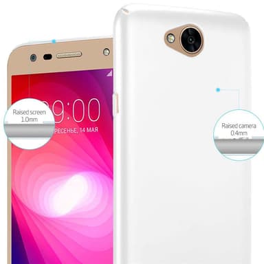 LG X POWER 2 Skal Fodral Case (Silver)