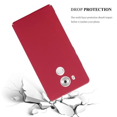 Huawei MATE 8 Skal Fodral Case (Röd)