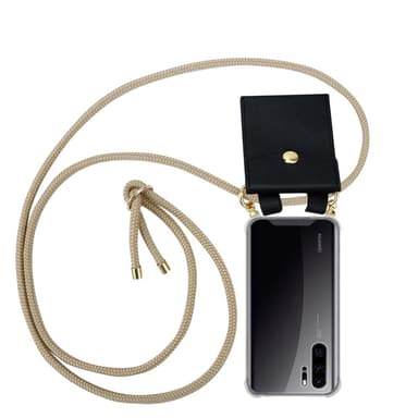 Huawei P30 PRO Skal Fodral Kedja (Brun)