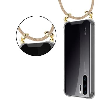 Huawei P30 PRO Skal Fodral Kedja (Brun)