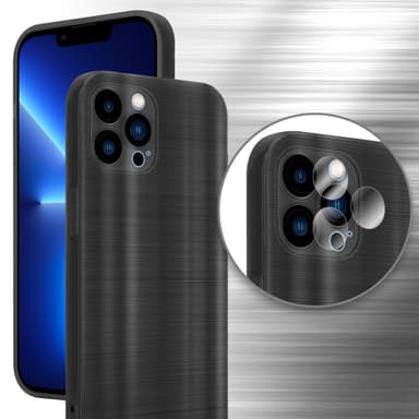 iPhone 13 PRO MAX Skal Fodral Case (Svwart)