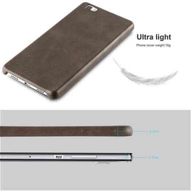 Huawei P8 LITE 2015 Skal Fodral Case (Brun)