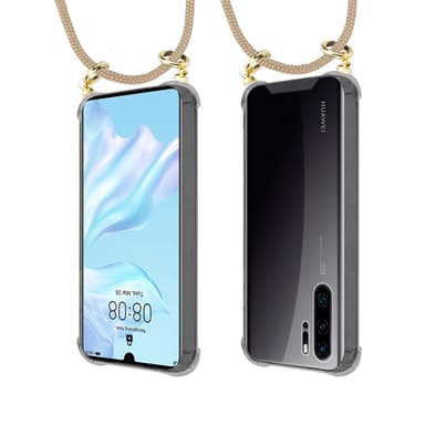 Huawei P30 PRO Skal Fodral Kedja (Brun)