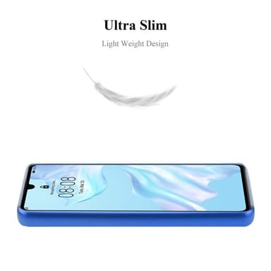 Skal Huawei P30 Fodral Case (Blå)