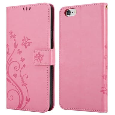 iPhone 6 / 6S Plånboksfodral Skal (Rosa)
