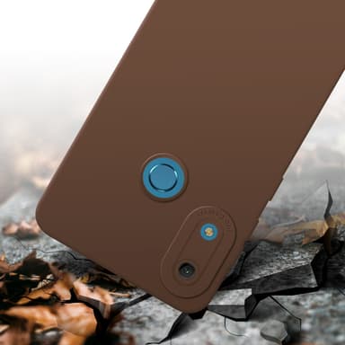 Huawei Y6 2019 Skal Fodral Case (Brun)