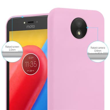 Skal Motorola MOTO C Fodral Case (Rosa)