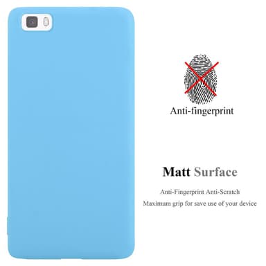 Skal Huawei P8 LITE 2015 Fodral Case (Blå)
