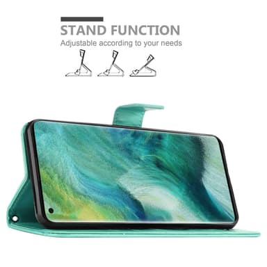 Motorola MOTO G72 Plånboksfodral Skal (Blå)