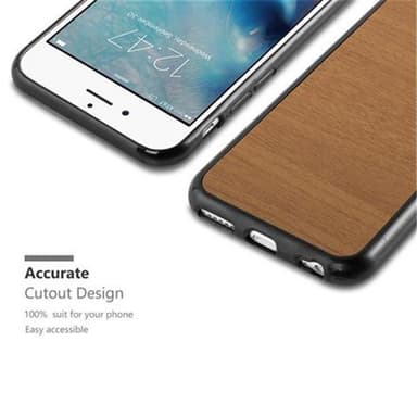 iPhone 6 / 6S Skal Fodral Case (Brun)
