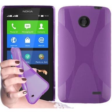 Nokia X Skal Fodral Case (Lila)