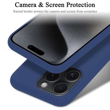 iPhone 15 PRO Skal Fodral Case (Blå)